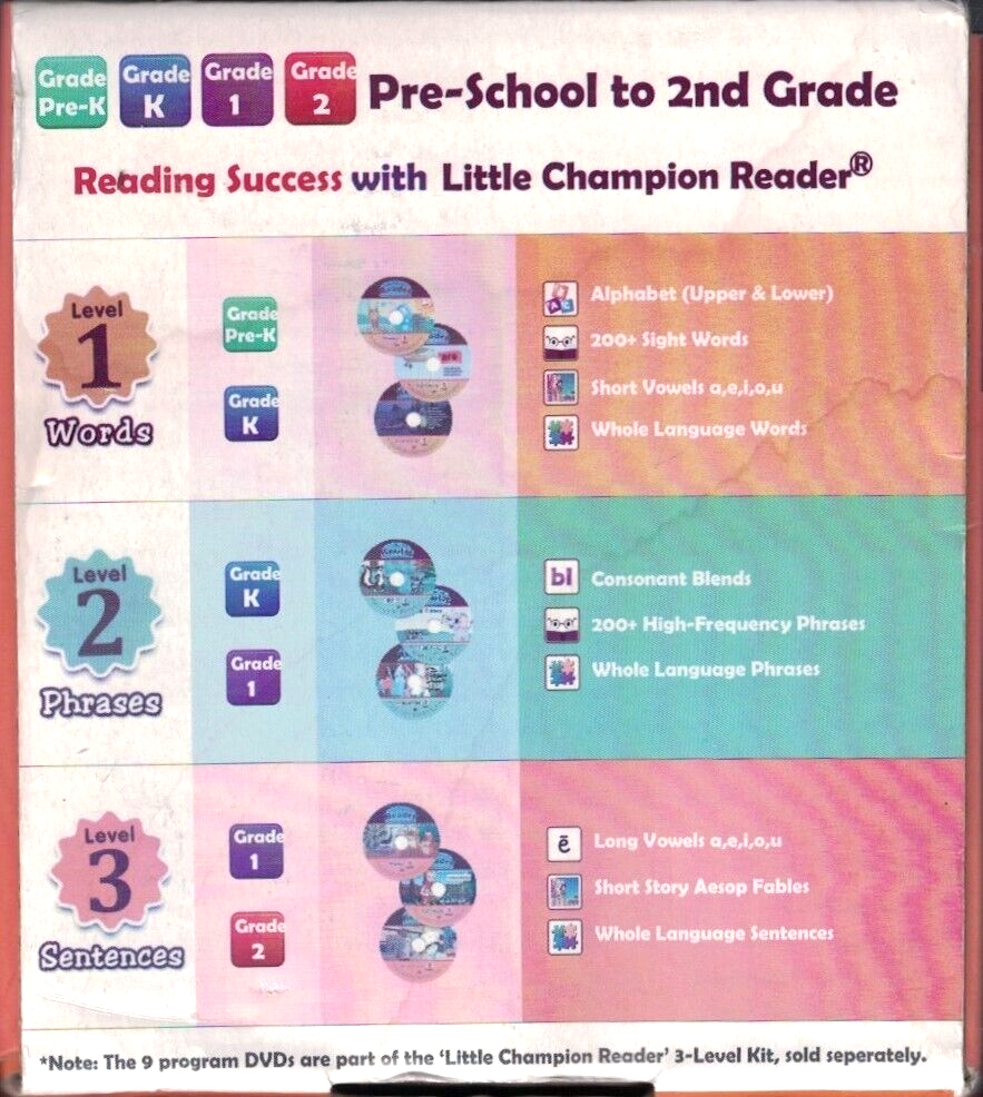 Little Champion Reader - Level 3 / Sentences - 291 Early Learning Flashcards