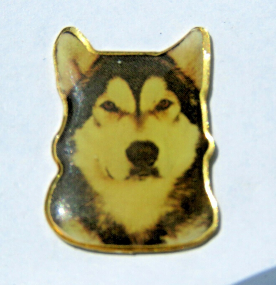 Alaskan Malmute Dog Pin
