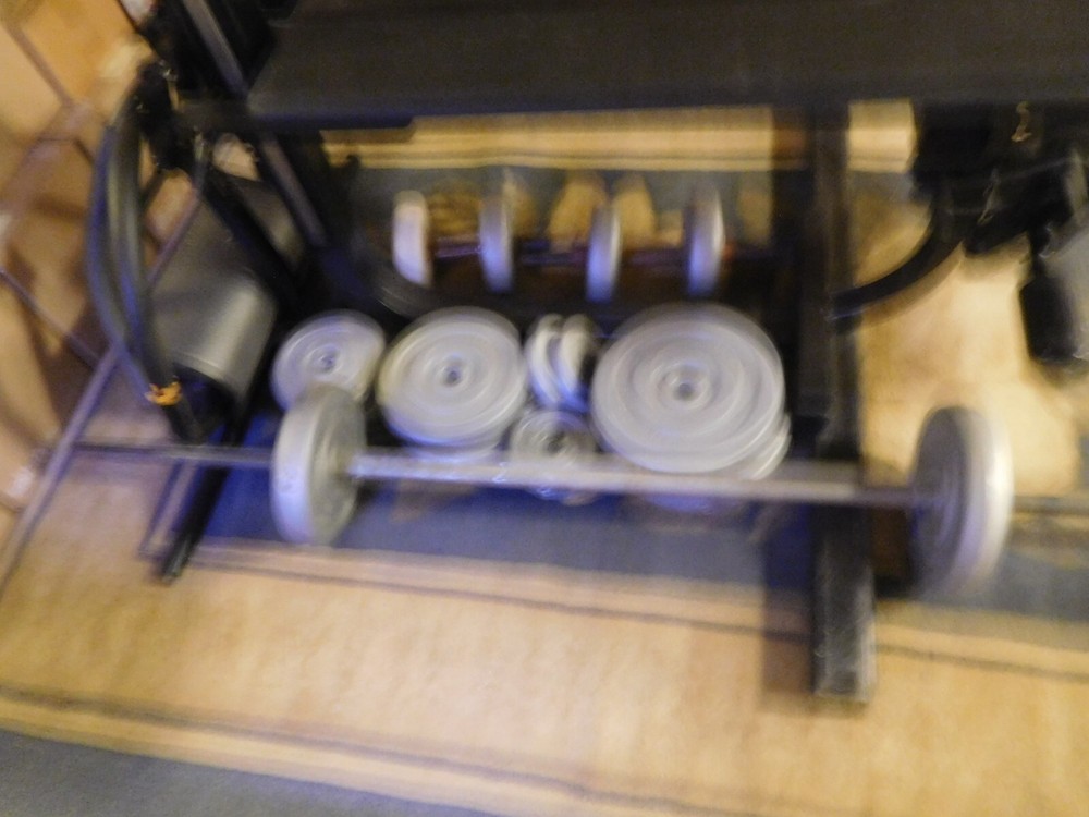 Classic Soloflex in Nice Condition Leg/Pull-Up 13 Bands & Additional Weight Set