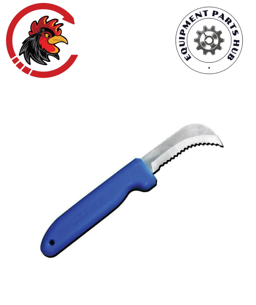 Red Rooster Grape Knife - Blue Serrated 93126