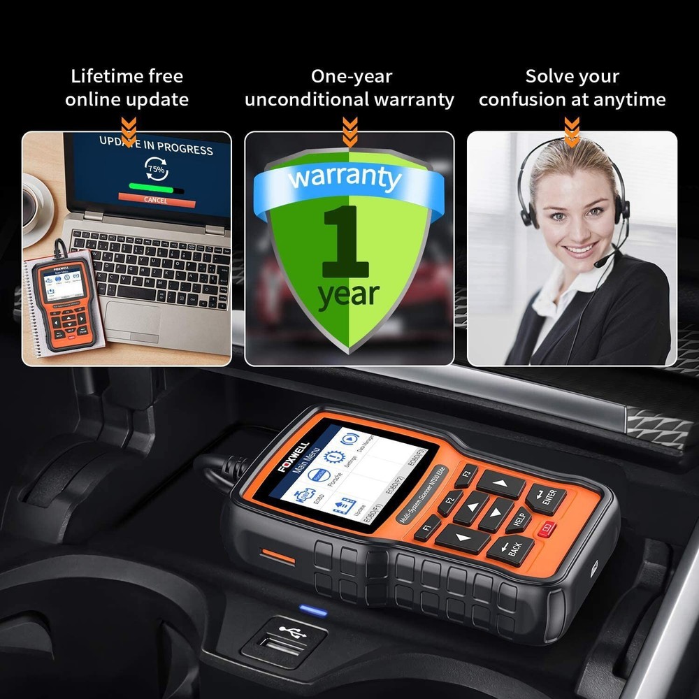 FOXWELL For Aston Martin All System Bidirectional Diagnostic Tool OBD2 Scanner