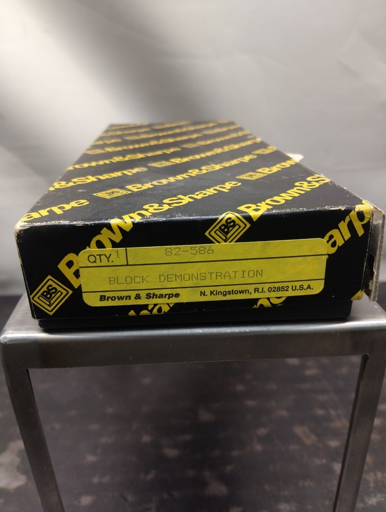 Brown & Sharpe Demo Blocks 82-586