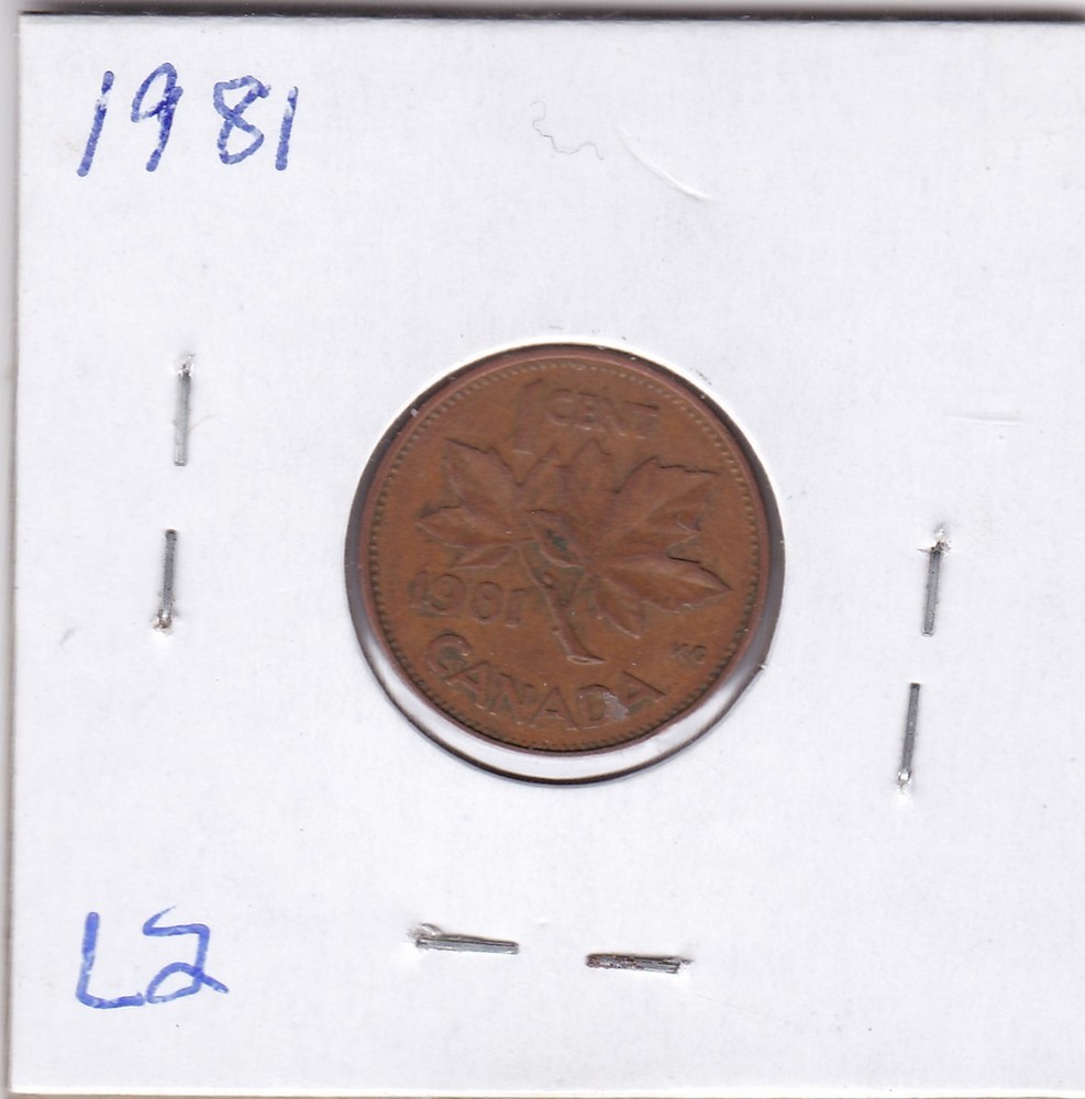 1981 Canada Cent L2