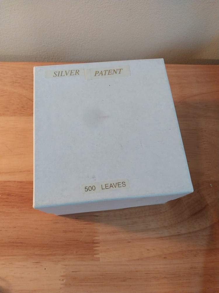 L.A. Gold Leaf: Genuine Silver Leaf Sheets (Loose or Transfer)