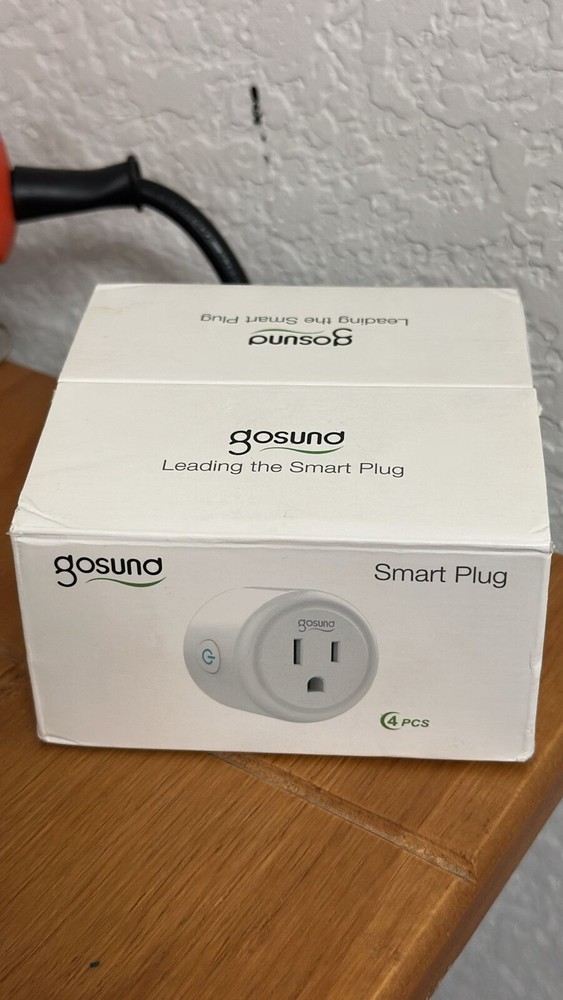 4 Pack Smart Plug, Wifi Mini Socket Outlet, Alexa Google Assistant Timer White