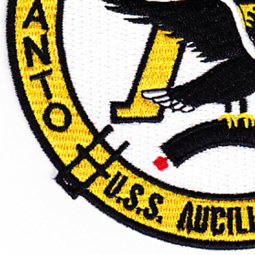 USS Aucilla AO 56 Auxiliary Oiler Ship Patch