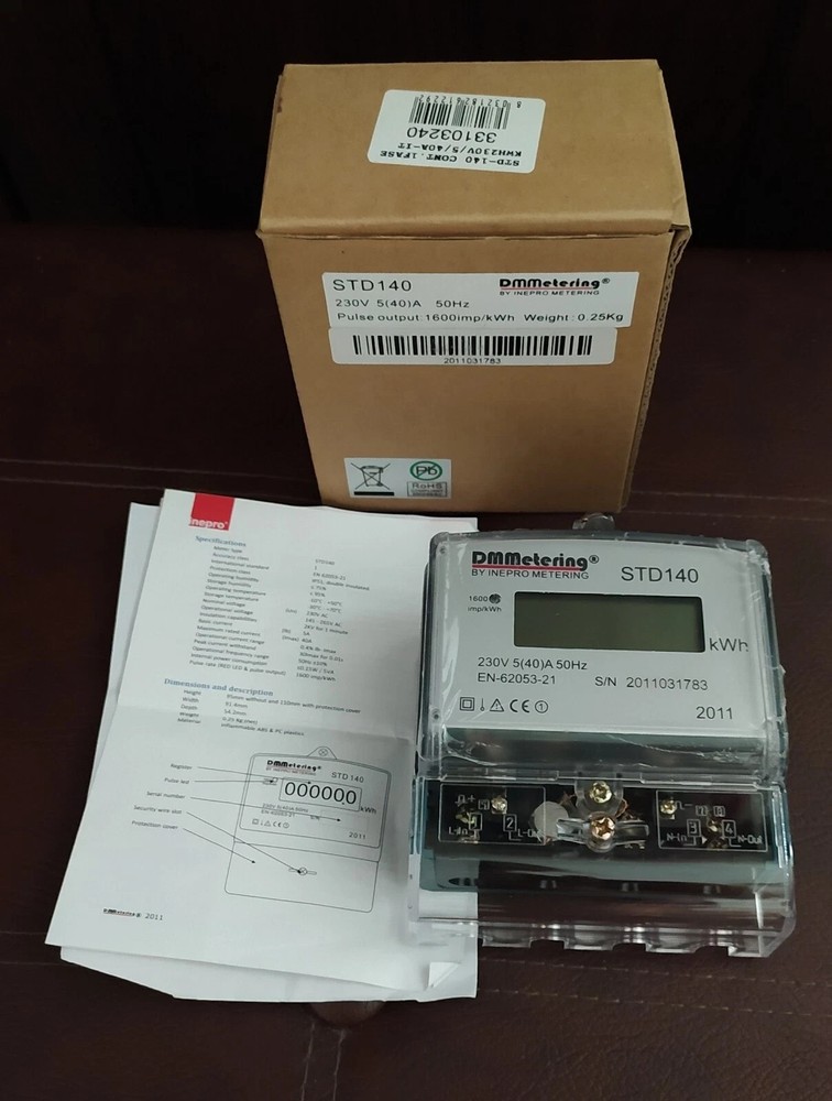 STD-140 Single Phase Electric Current Meter
