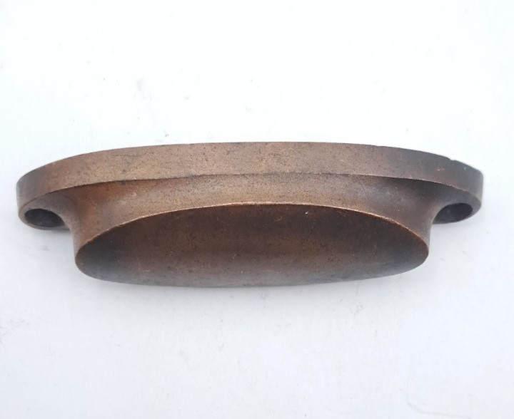 Antique Bin Pull Apothecary Drawer Pull Handle Old Vintage Cast Iron Hardware