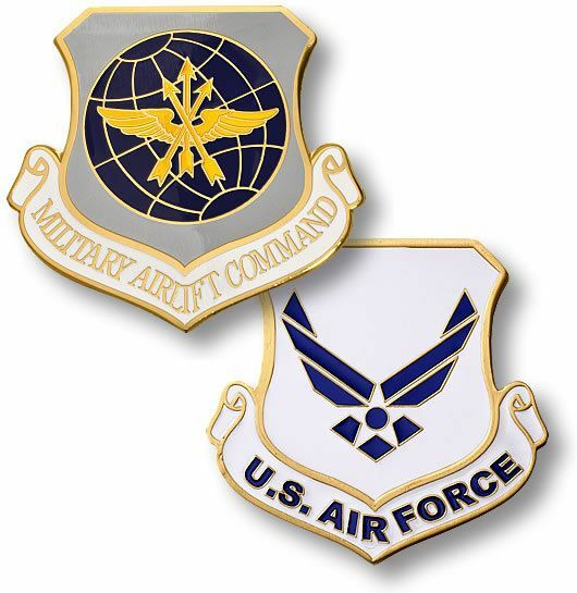 Military Airlift Command Challenge Coin 2''
