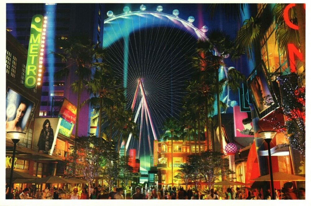 Las Vegas Postcard -- High Roller  -- (dated 2014)