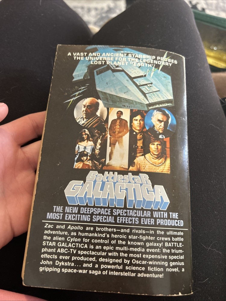 Battlestar Galactica Paperback Book 1978