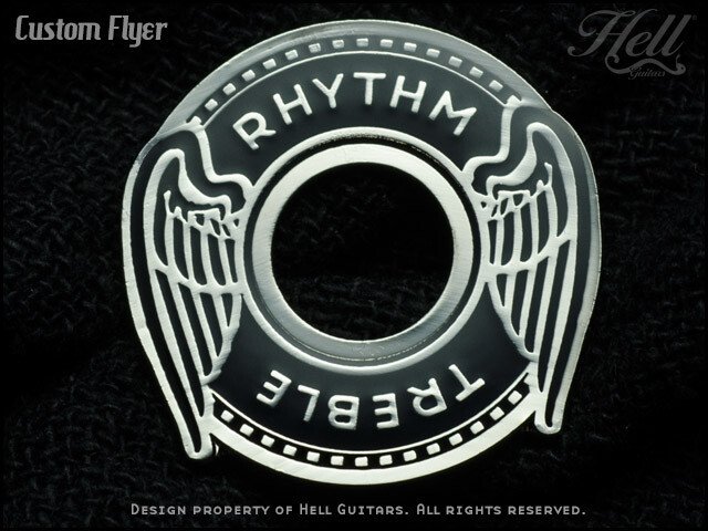 Custom FLYER Toggle Switch Washer Ring Rhythm Treble. Les Paul, SG More.