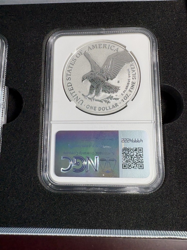 American Eagle 2021 One Ounce Silver Reverse Proof Two-Coin Designer Set Edition