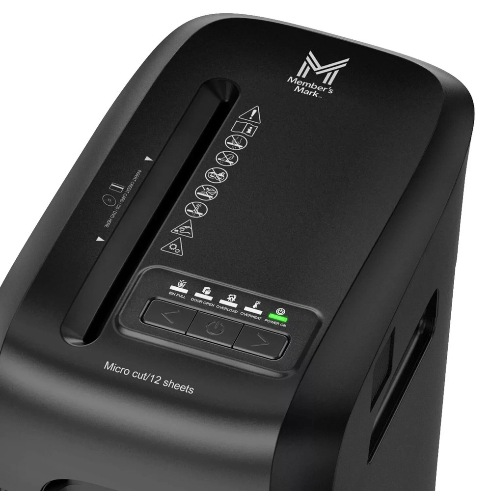 Member's Mark 12-Sheet Micro-Cut Shredder