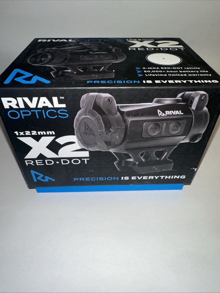 Rival Arms X2 Scope Red Dot 22mm Blk Box