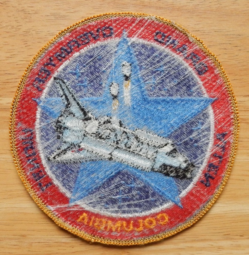 NASA 1982 STS-5 Space Shuttle Columbia Sew-On Patch. 4"