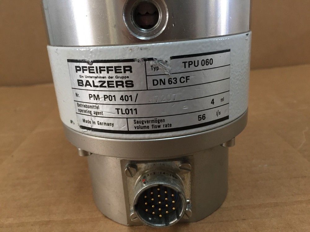 Pfeiffer / Balzers TPU 060 Turbo Pump