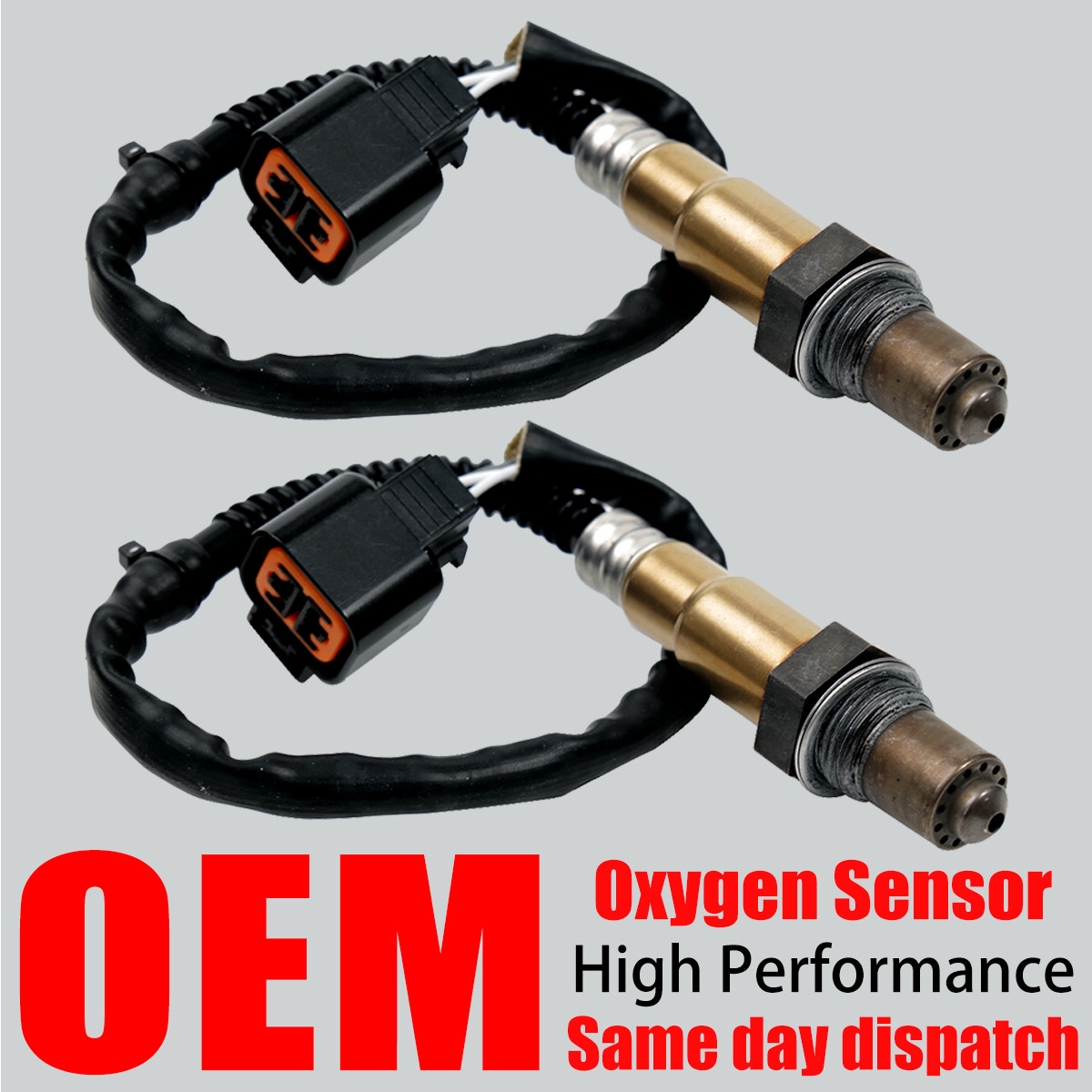 2X OEM Upstream & Downstream Oxygen O2 Sensor For Hyundai Accent Kia Rio L4 1.6L
