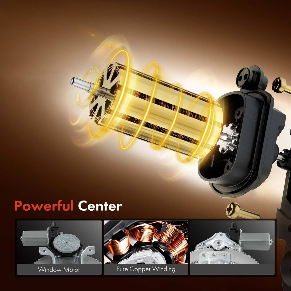 Front Driver Side Power Window Regulator Assembly for Honda Odyssey 2011-2017