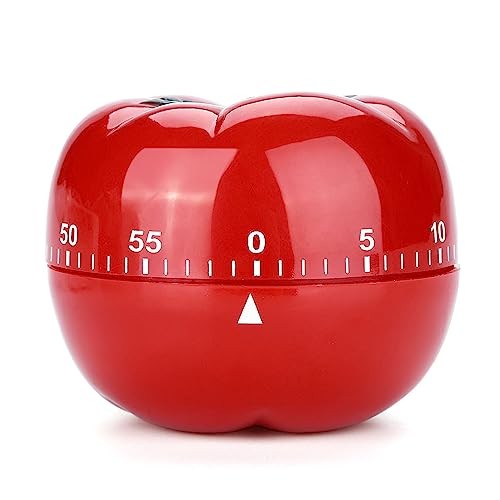 Manual Timer, Countdown Timer No Batteries Needed Small and Large 7.2*5.5cm