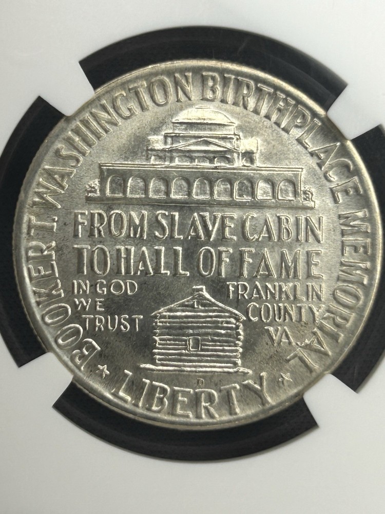 1949-D Booker T. Washington Commemorative Half Dollar NGC MS65