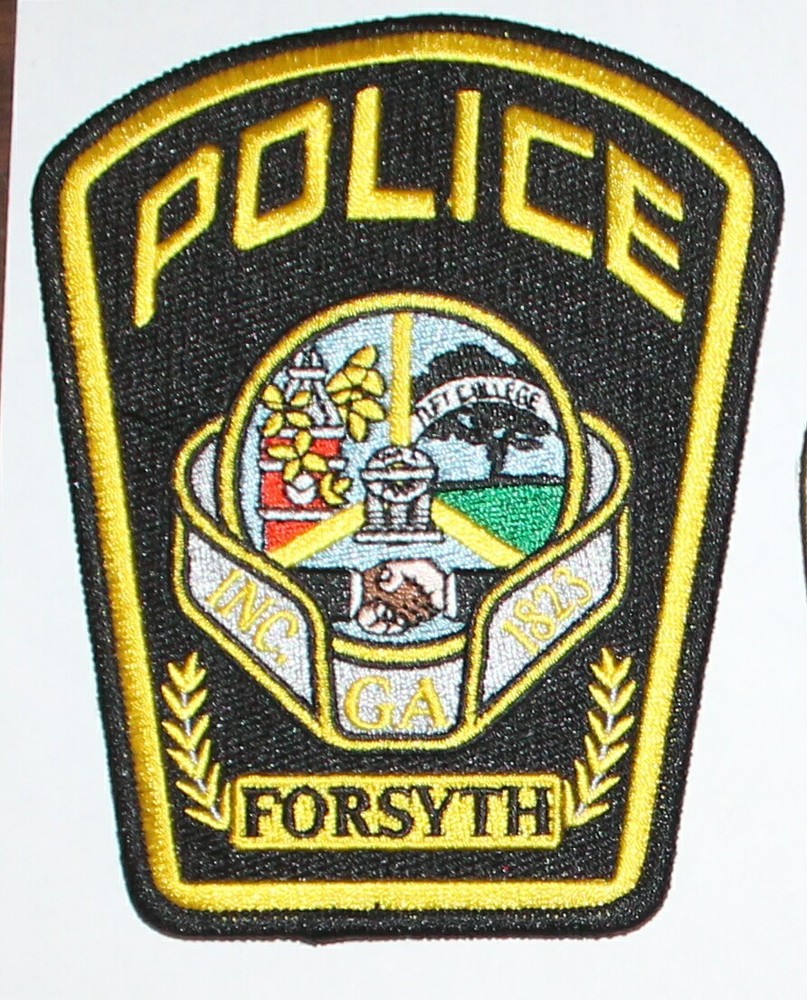 FORSYTH POLICE Georgia GA PD patch