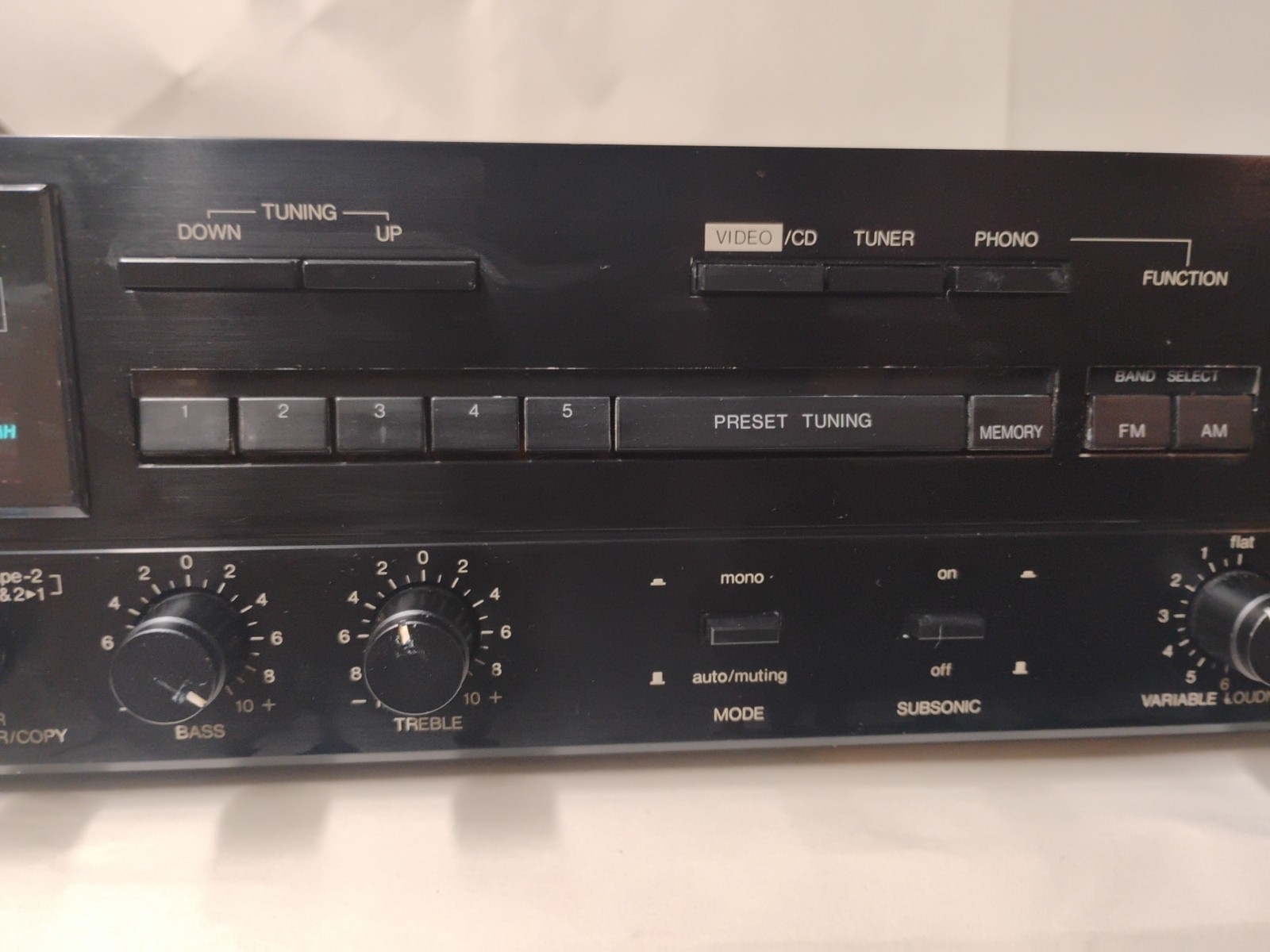 DENON DRA-355 Precision Audio Component AM-FM Stereo Receiver