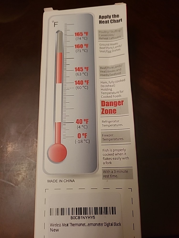 New 🌡💦Digital Waterproof Meat Thermometer. RoHS.🌡💦