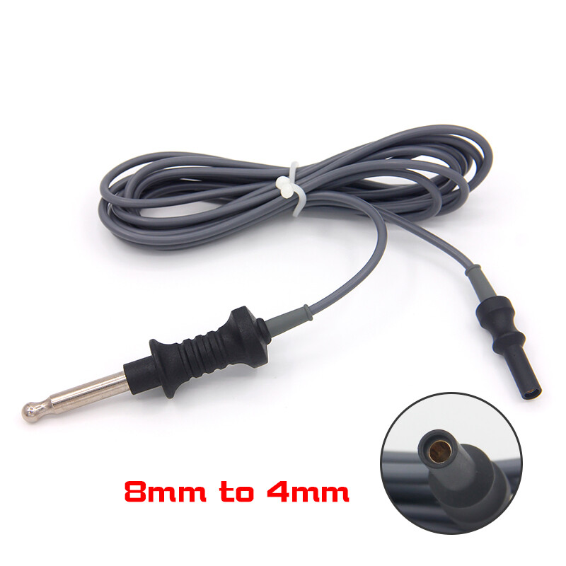 HIGH Frequency Laparoscopic Monopolar Cable 8mm-4mm for STORZ/WOLF/OLYMPUS/ERBE