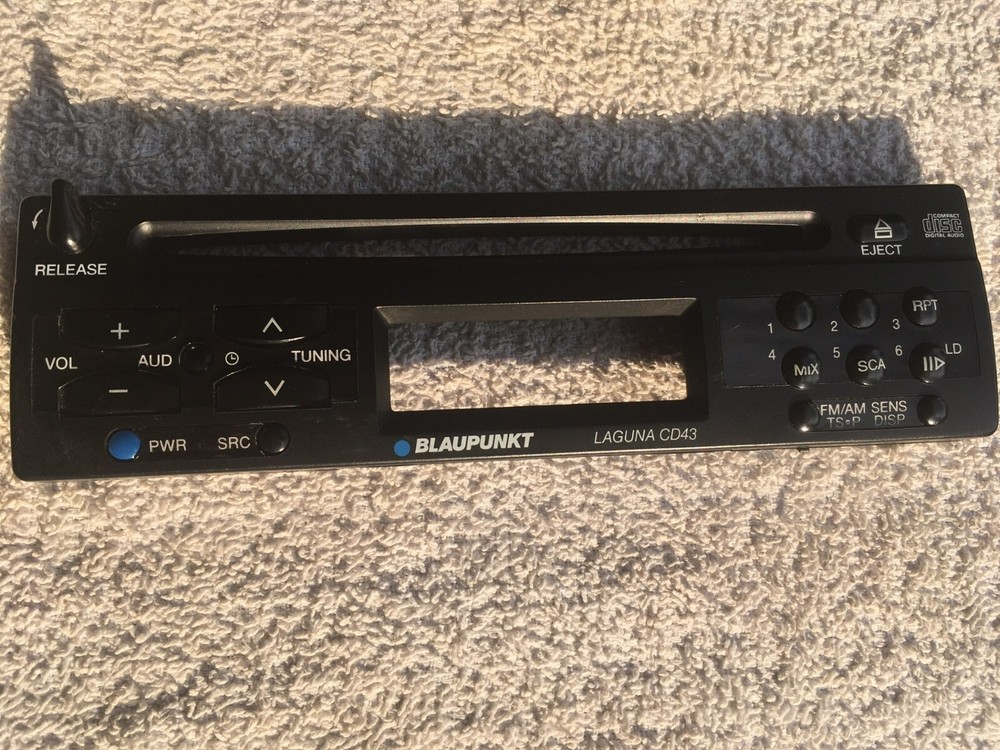 Blaupunkt stereo face plate
