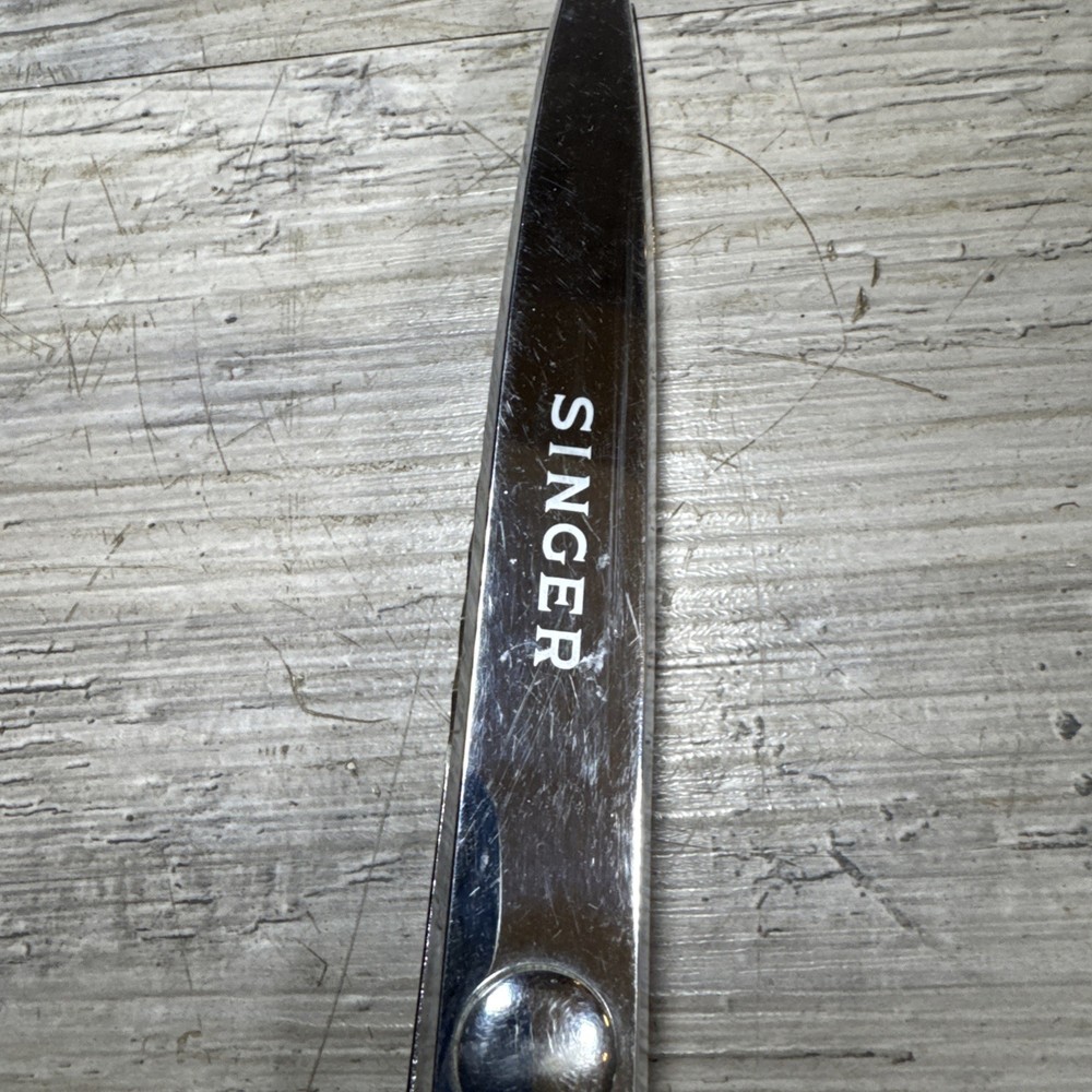 Singer C809 Pinking Shears Sewing Scissors Vintage