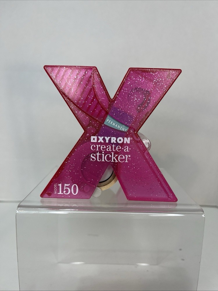XYRON 1.5" CREATE-A-STICKER MAKER (used Refill) EUC
