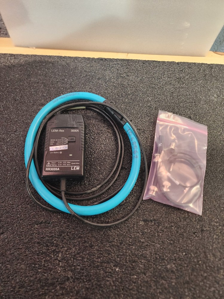 Dranetz/LEM  RR3035A Lem-Flex 3000A Current Clamp Unit #6