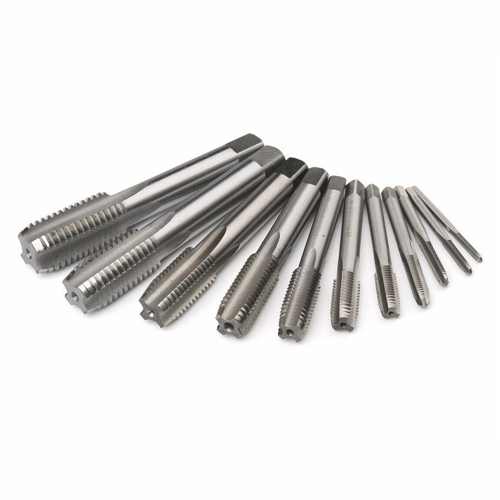 HSS Metric Machine Tap Left Hand Thread Tap Drill Bit Tool 11 Sizes M3-M20