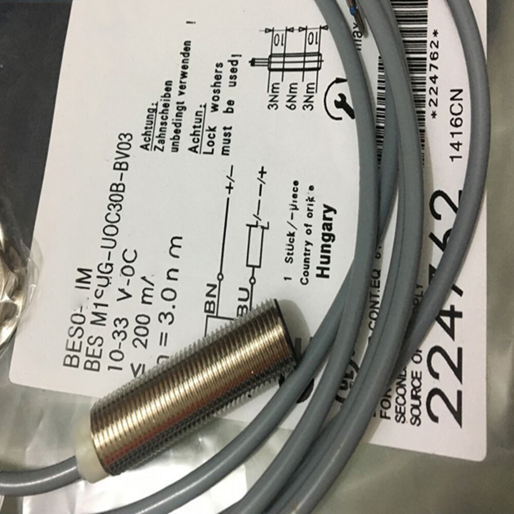 10-36V DC Replacement Inductive Sensor For BES03HM BES M12MG-UOC30B-BV03