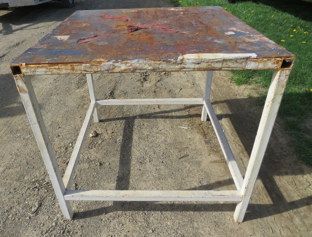 All metal workbench / welding table - many uses 3 ft x 3 ft