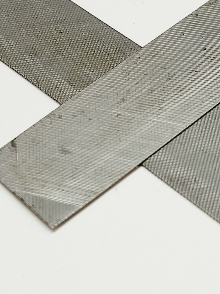 6" 0.3mm super fine flexible flat file 2pc