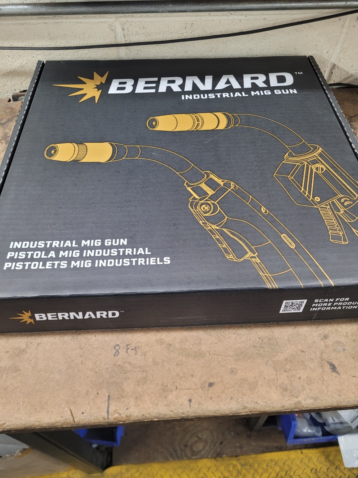 Bernard 195400 Pipeworx 300Amp-15Ft Mig Welding Gun