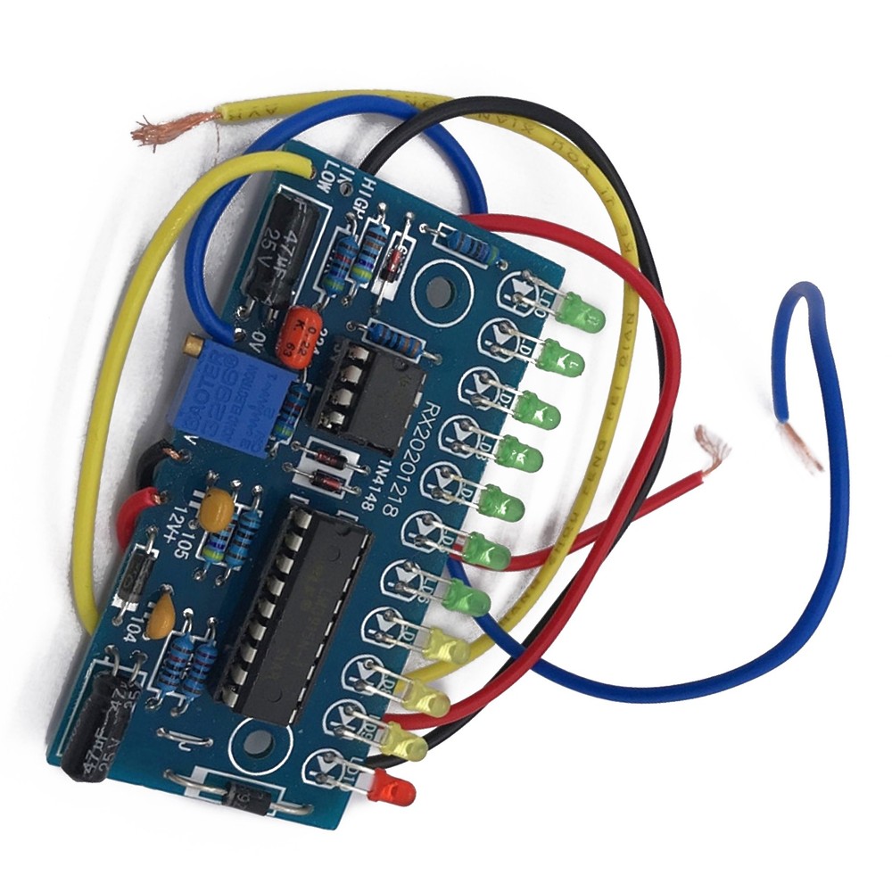 LM3915 10 LED Audio Level Indicator DIY VU Meter Preamp Power Amplifier Indicate