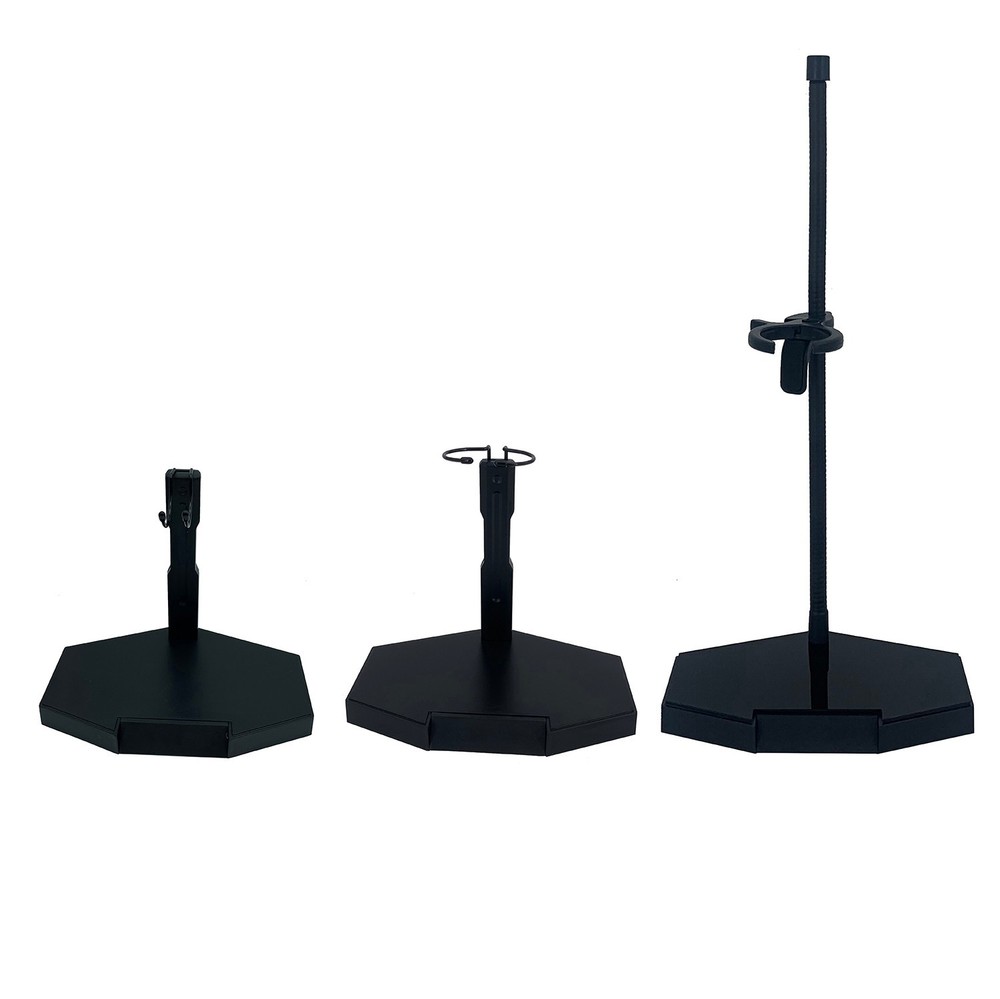 1/6 Scale Action Figure Display Stand Universal Stand Long Hexagon Customize