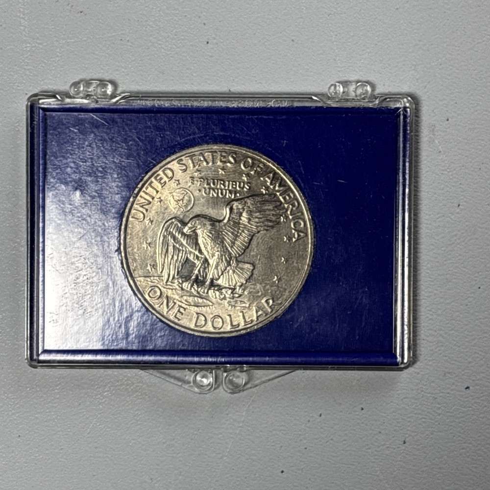 1971-D Eisenhower Dollar In Memorial Case