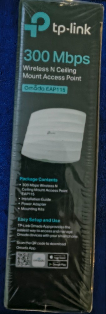 TP- link (300 Mbps) wireless N ceiling mount access point