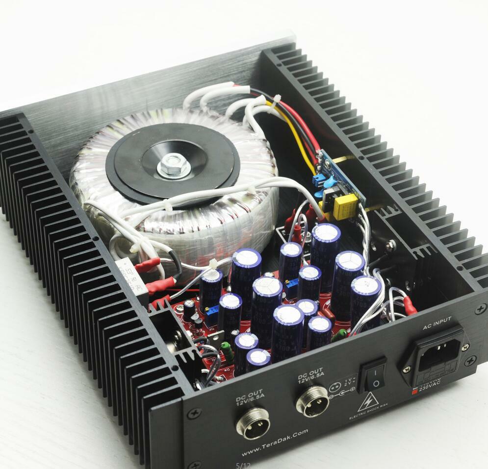 TeraDak DC12V+12V Upgraded Version Linear Power Supply