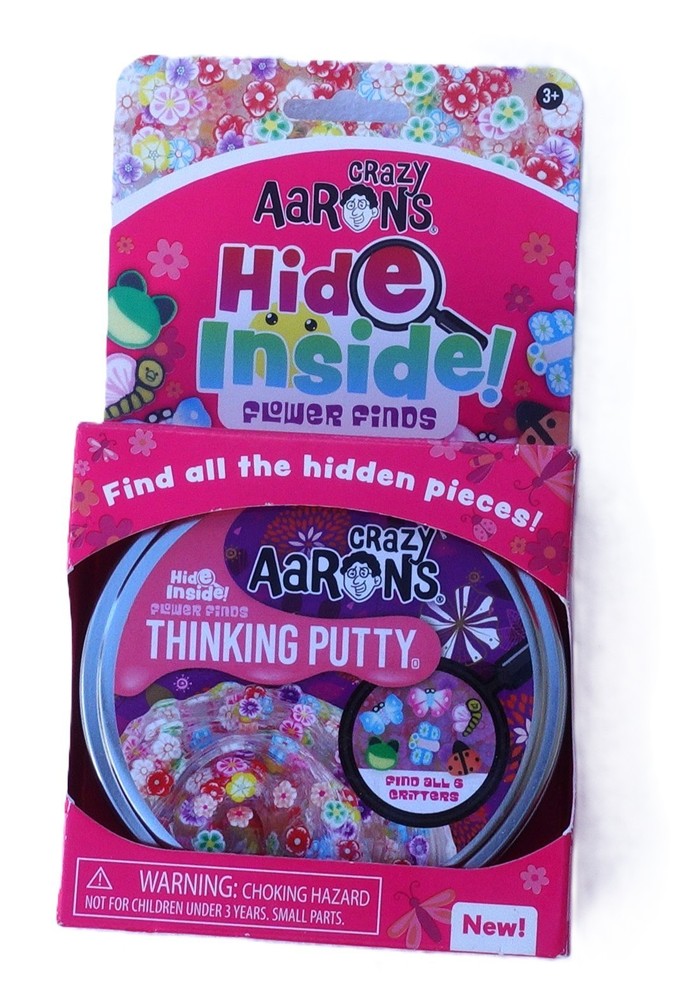 Crazy Aaron's FLOWER FINDS Hide Inside Putty , Crazy Aarons