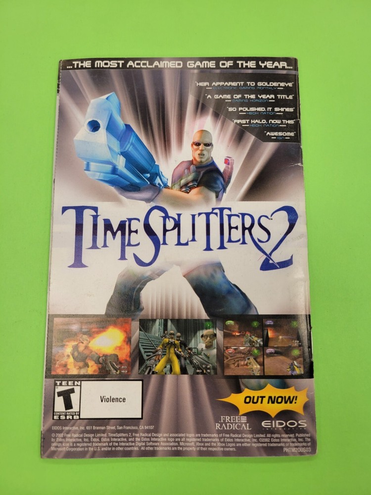 XBox Manual "Hitman 2"