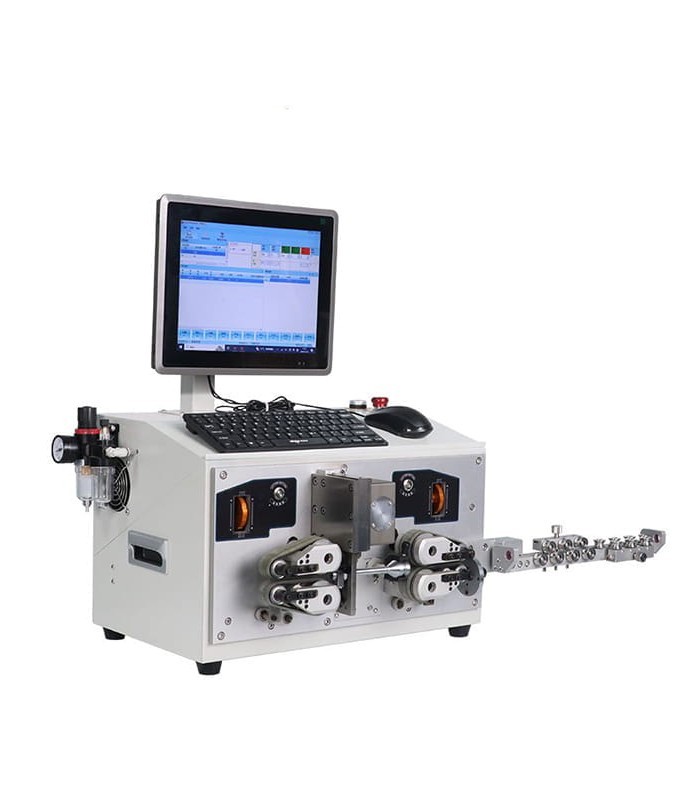 Intelligent Software Controlled Automatic Wire Stripper Machine