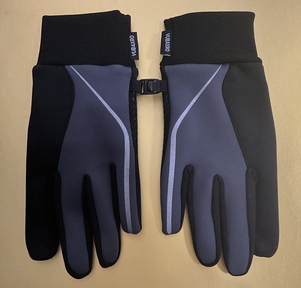 VUBAXRO Winter Gloves Black (Small)
