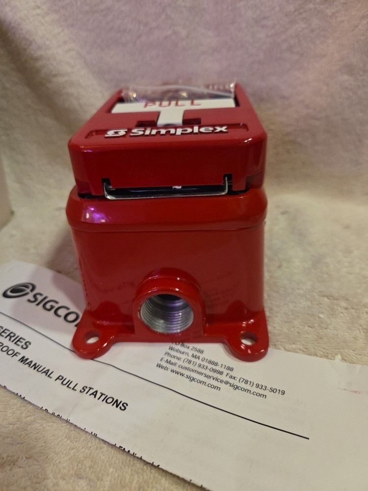 Simplex Model SGX-32, Hazardous Location Manual Pull Station, NEW