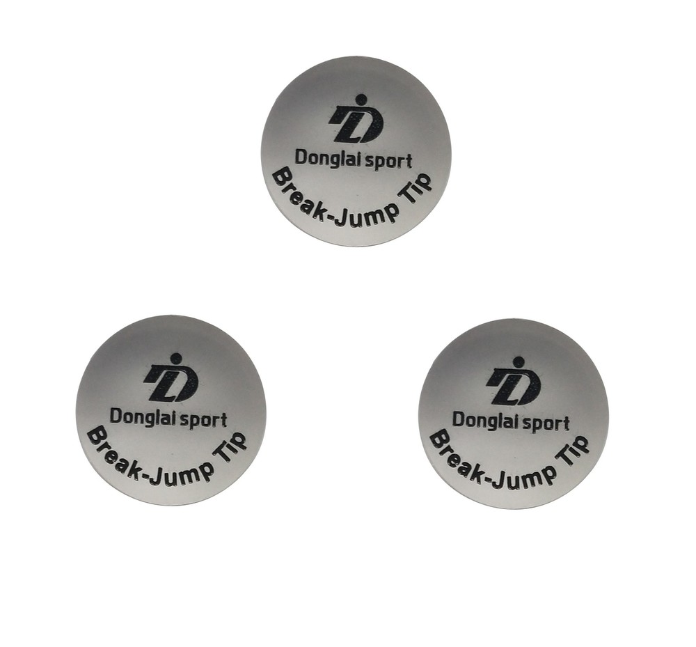 3pcs Packed14mm Billiard Break Cue Tip/Jump Cue TipPolymer Material for Durab...