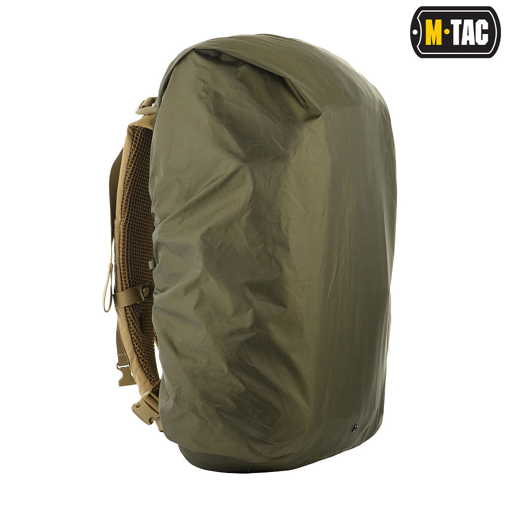 M-Tac Waterproof Backpack Rain Cover Medium – Nylon 36–60L Pack Protector Olive